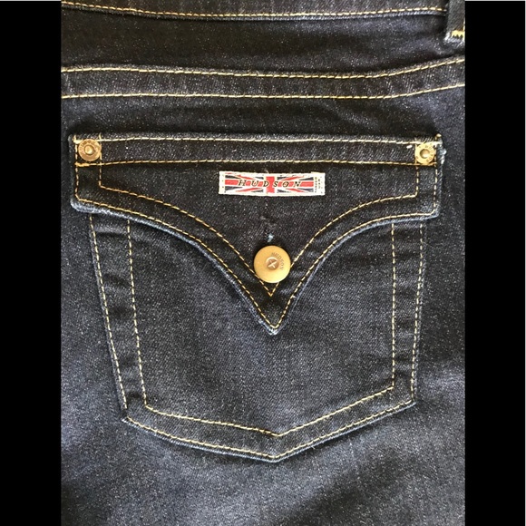 Hudson Flare Leg Jeans 31 Denim Boot Stretch USA - Picture 5 of 8